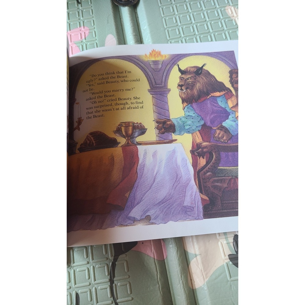 Rapunzel and Beauty and the Beast Scholastic Paperback Book Set Fairy Tales - Picture 3 of 3